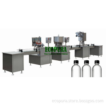 Pure Water Bottling Line / Mineral Water Filling Plant for 0.5L-1.5L